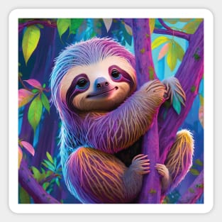 Baby Sloth Sticker